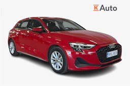 punainen Audi A3 2025 kuva 1.