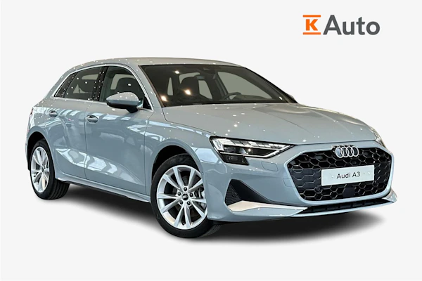 Audi A3 Sportback 40 TFSI e Plus | Tuulilasinäyttö | Matrix LED | Sähkösäät. kulj.ist. | 5v / 100 tkm takuu
