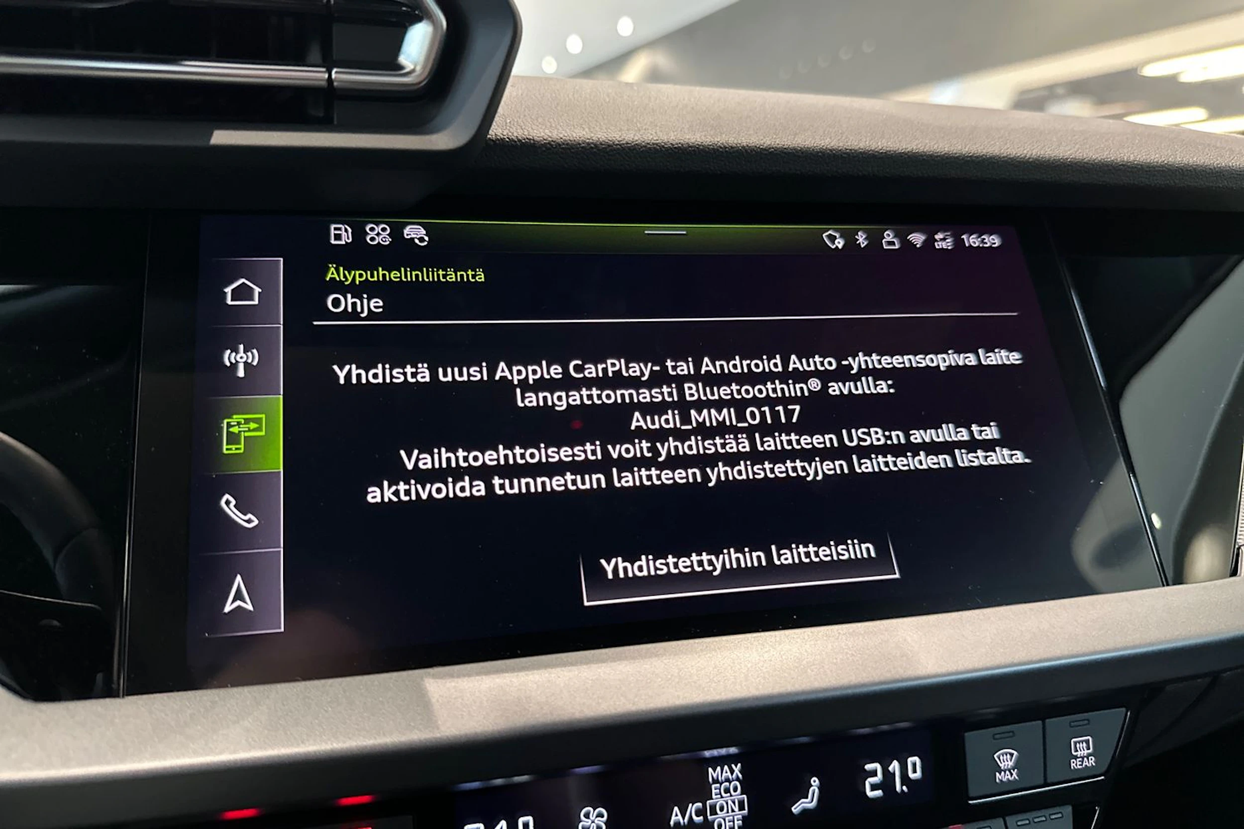 met. harmaa Audi A3 2026 kuva 19.