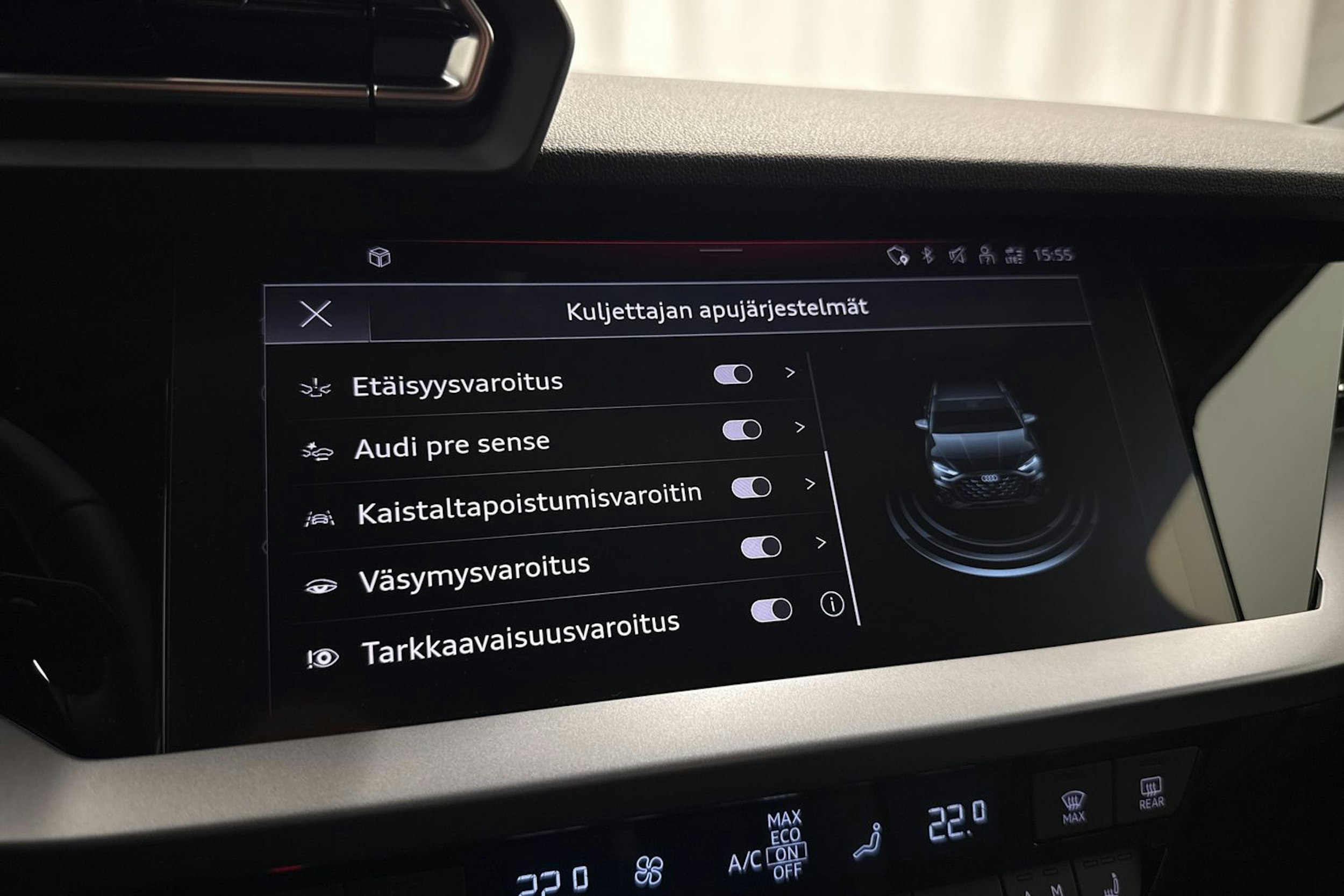 musta Audi A3 2025 kuva 30.