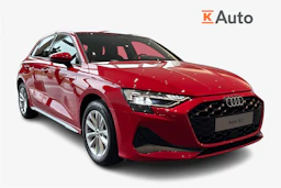 punainen Audi A3 2026 kuva 1.