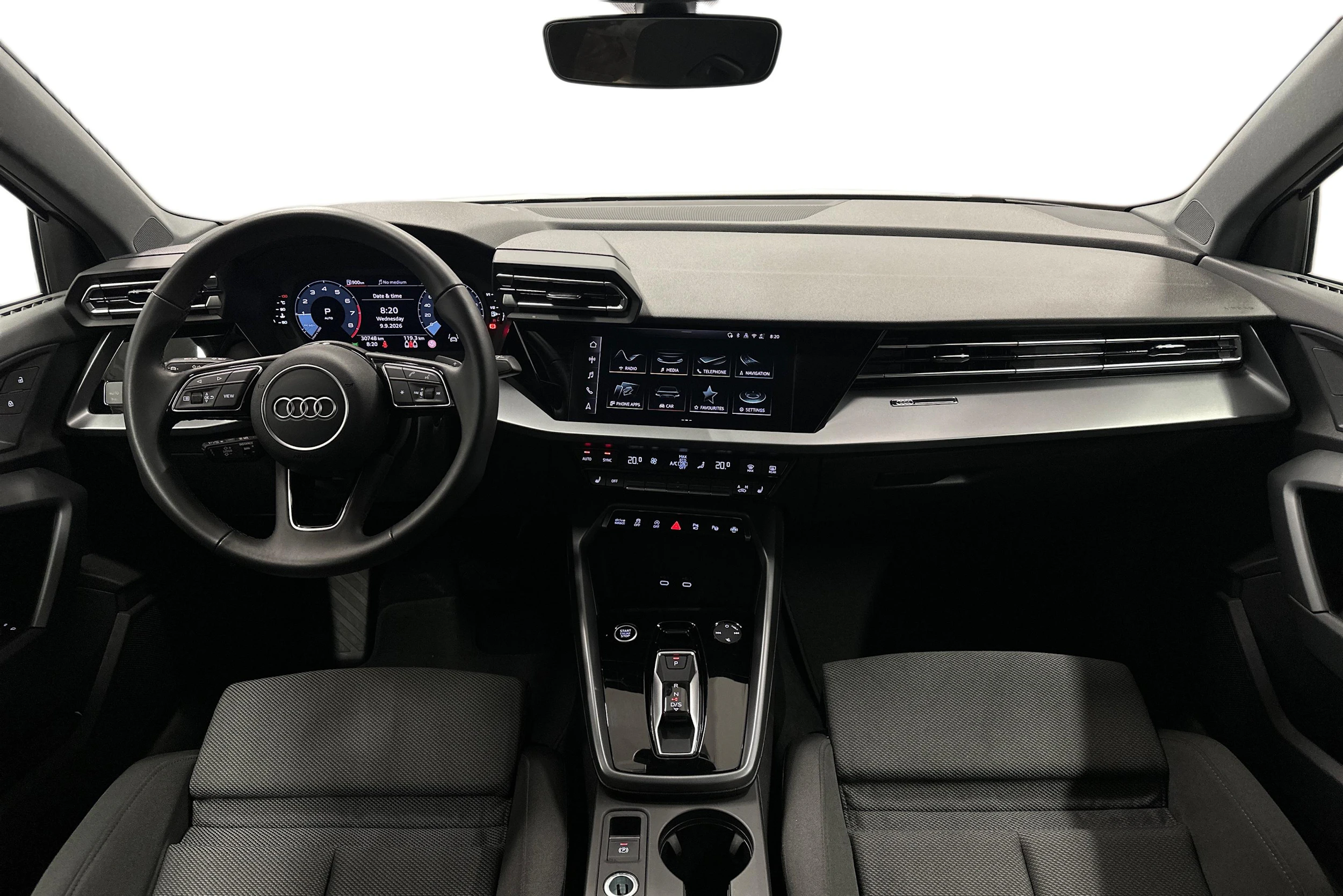 valkoinen Audi A3 2025 kuva 7.