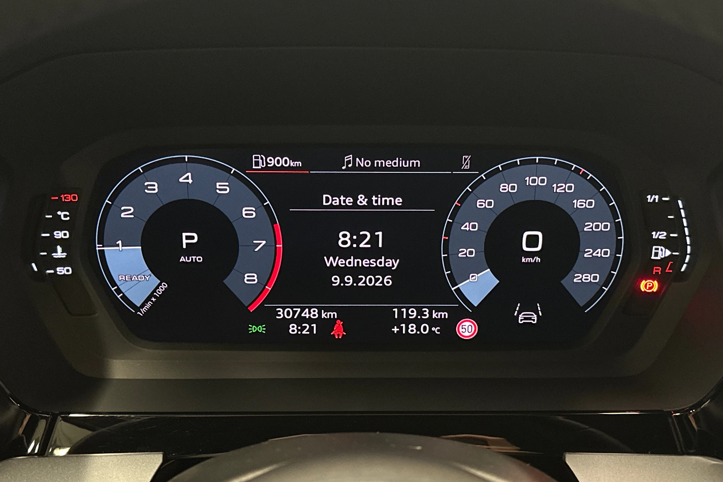valkoinen Audi A3 2025 kuva 17.