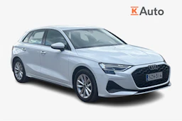 valkoinen Audi A3 2025 kuva 1.
