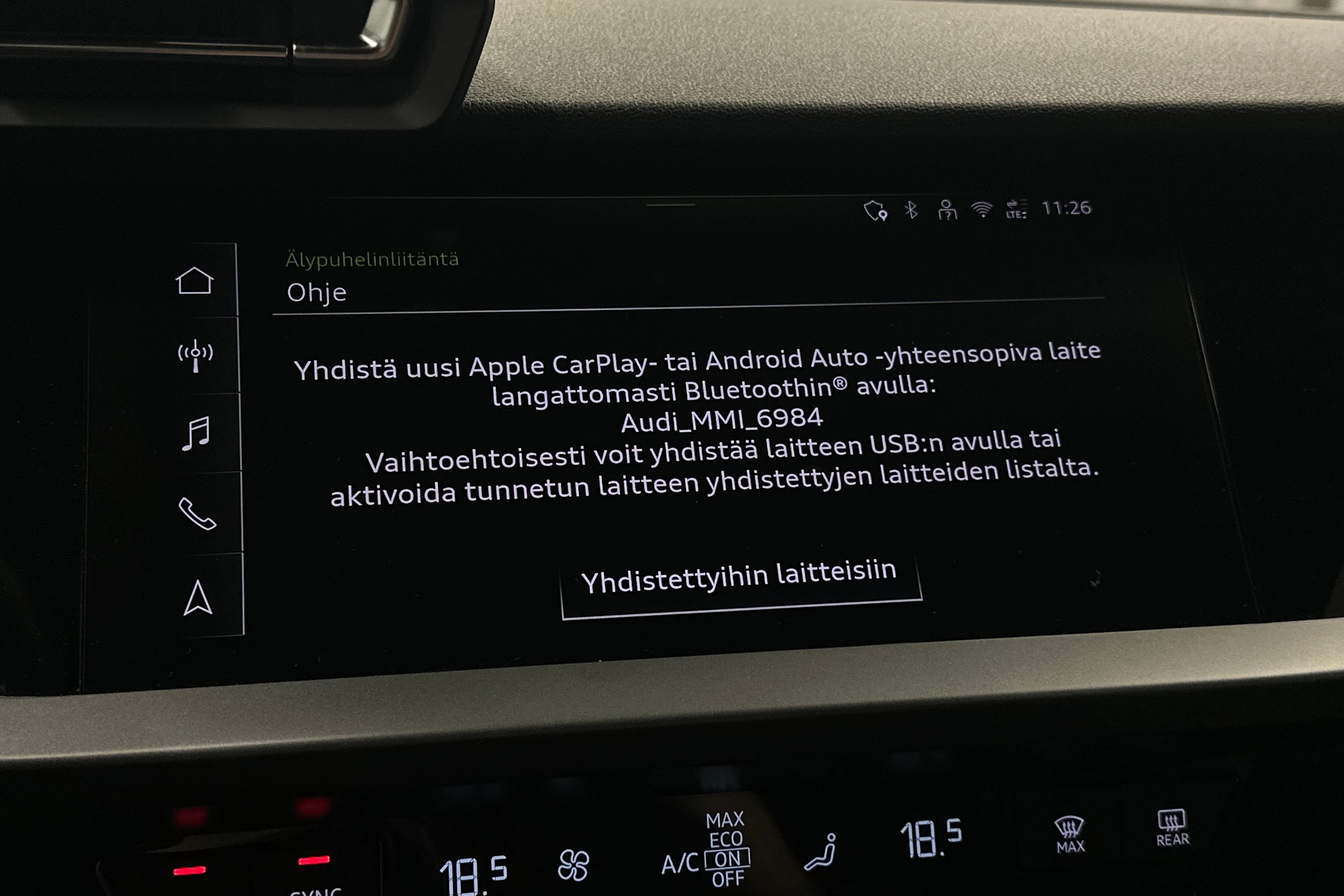 valkoinen Audi A3 2025 kuva 22.