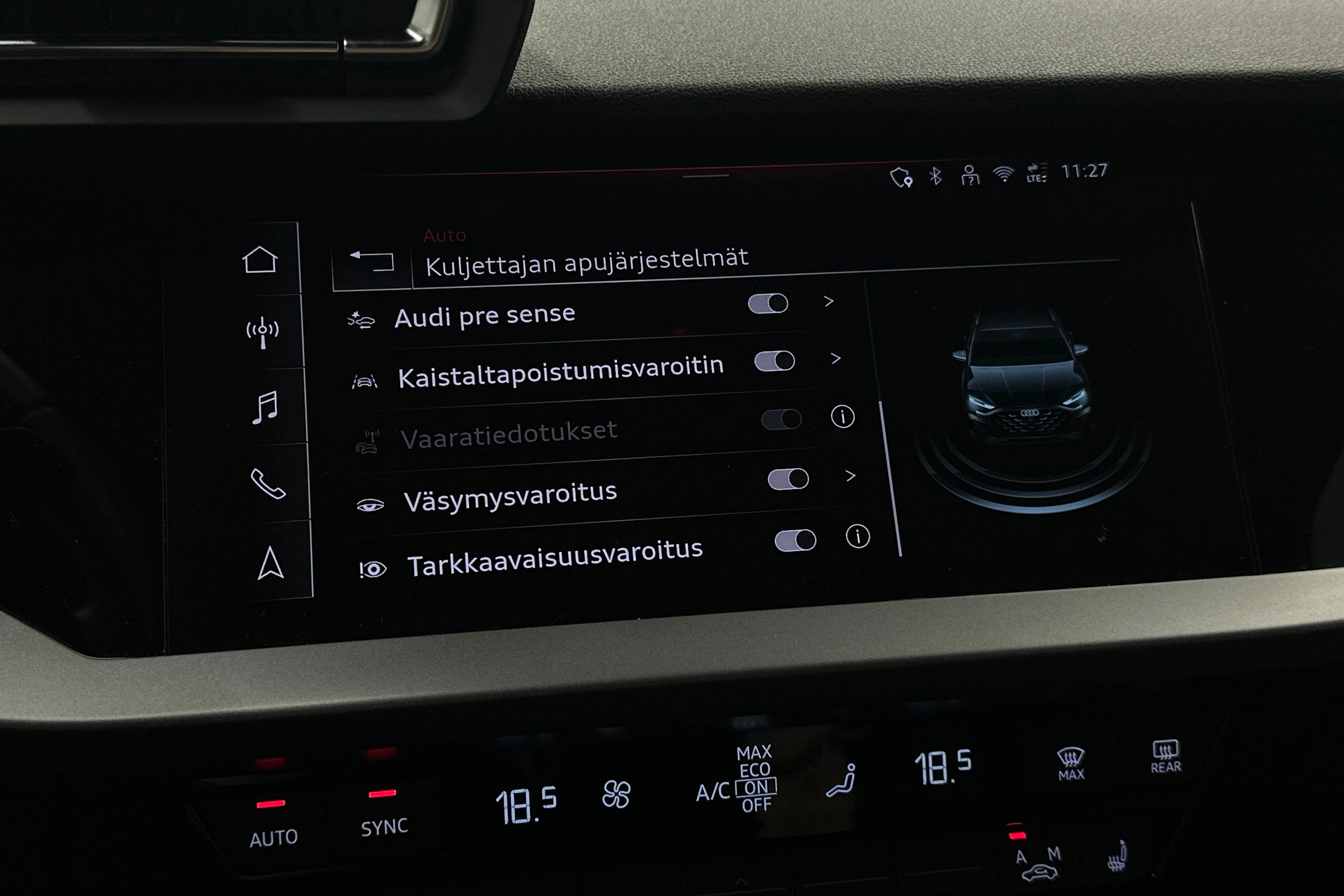 valkoinen Audi A3 2025 kuva 27.