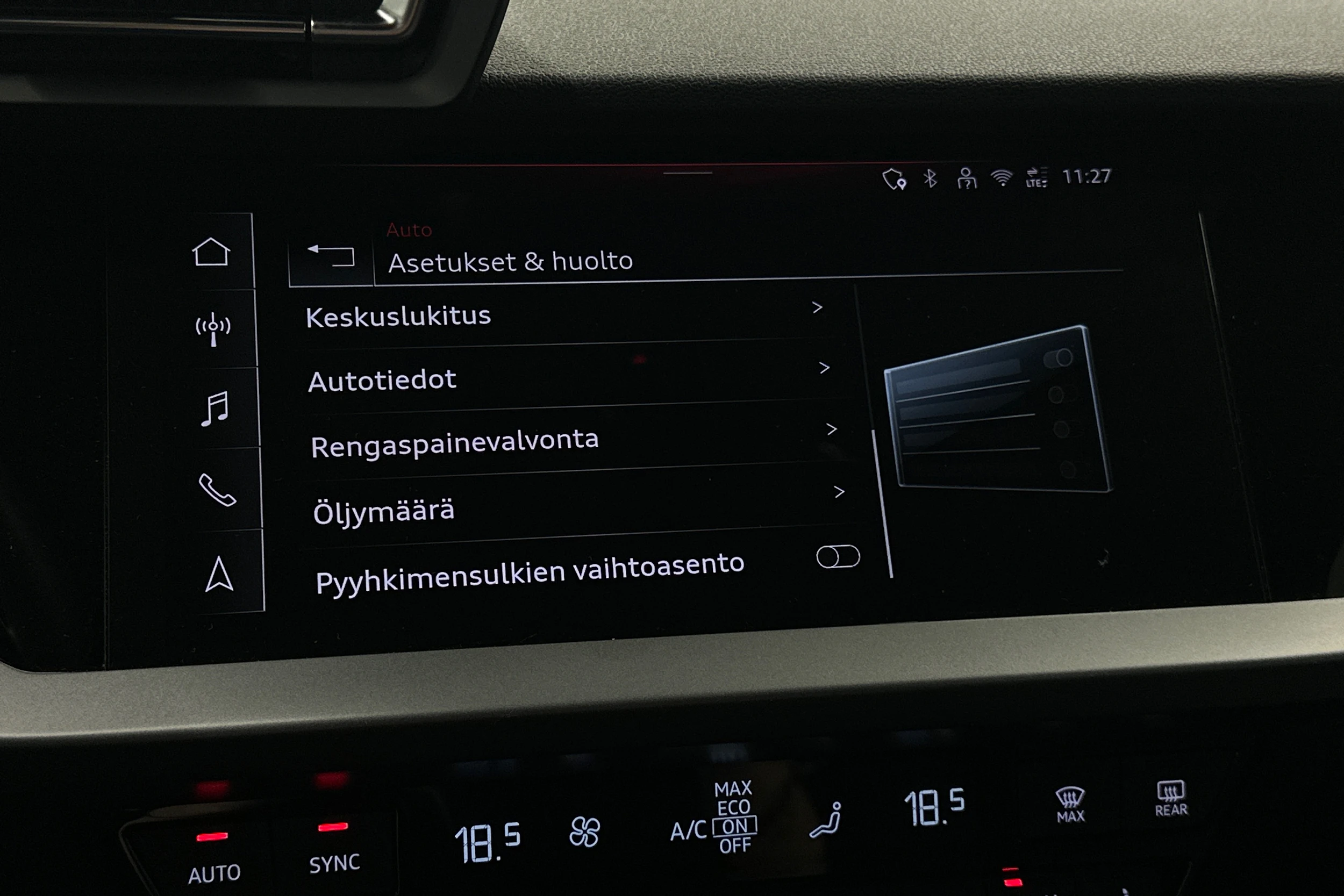 valkoinen Audi A3 2025 kuva 29.