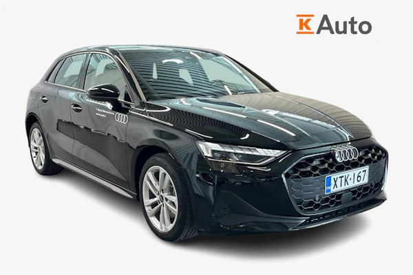 Audi A3 Sportback 40 TFSI e S tronic Plug-in Hybrid I KATTAVIN VARUSTEIN I 0.99% KORKO + KULUT