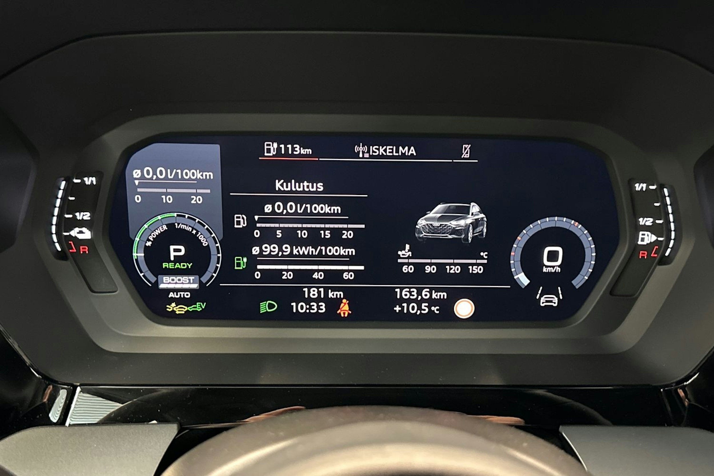 musta Audi A3 2025 kuva 8.
