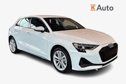 valkoinen Audi A3 2025 kuva 1.