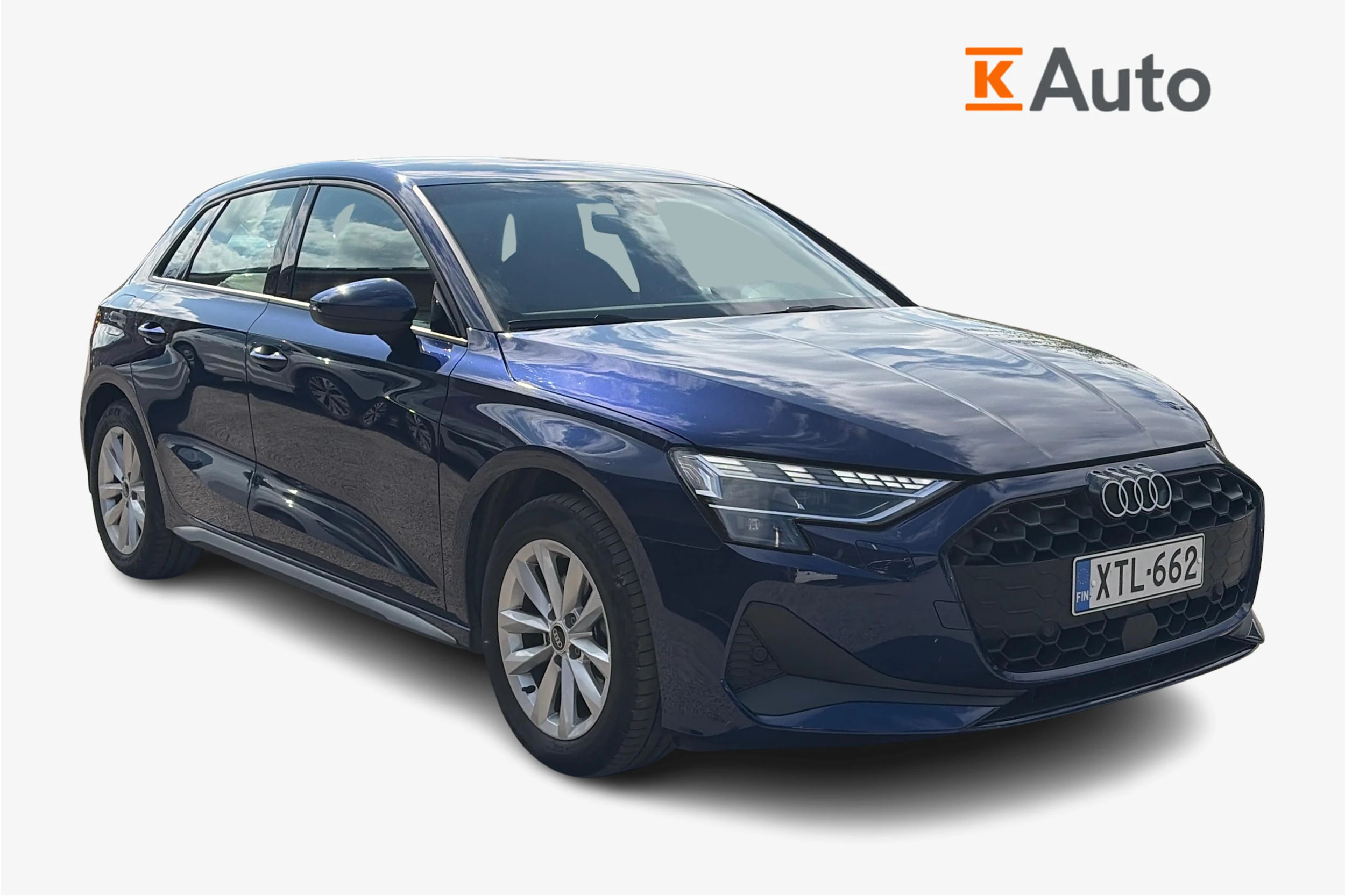 sininen Audi A3 2025 kuva 1.