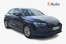 sininen Audi A3 2025 kuva 1.