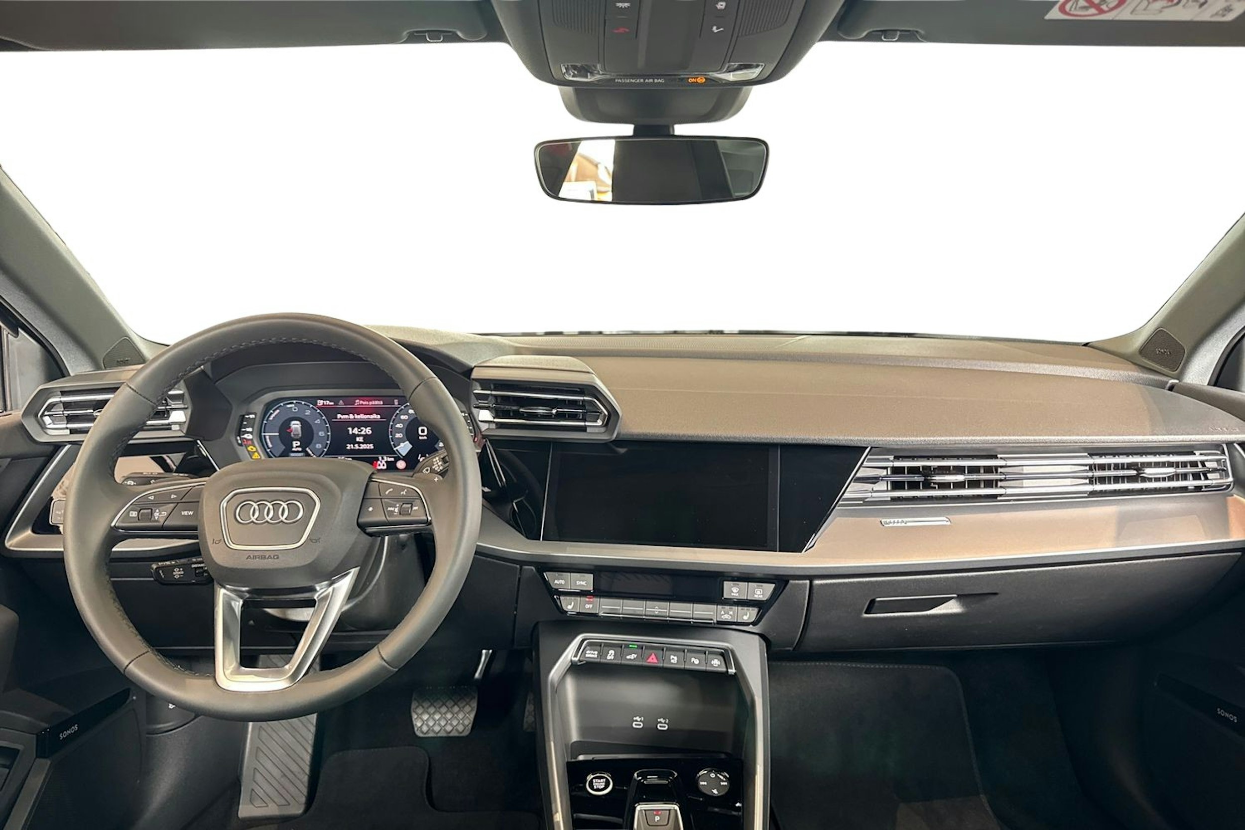 musta Audi A3 2025 kuva 7.