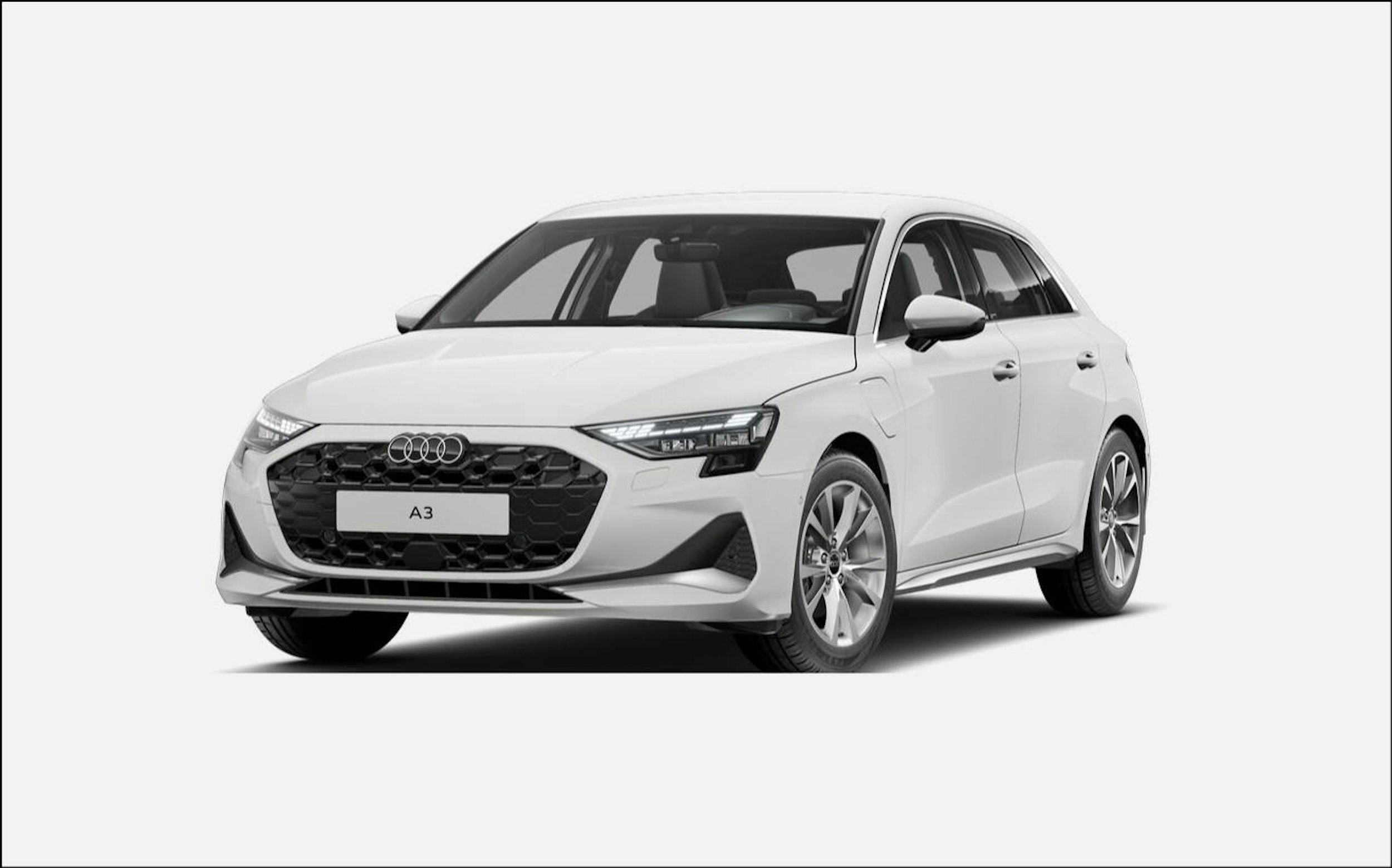 valkoinen Audi A3 2025 kuva 1.