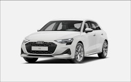 valkoinen Audi A3 2025 kuva 1.