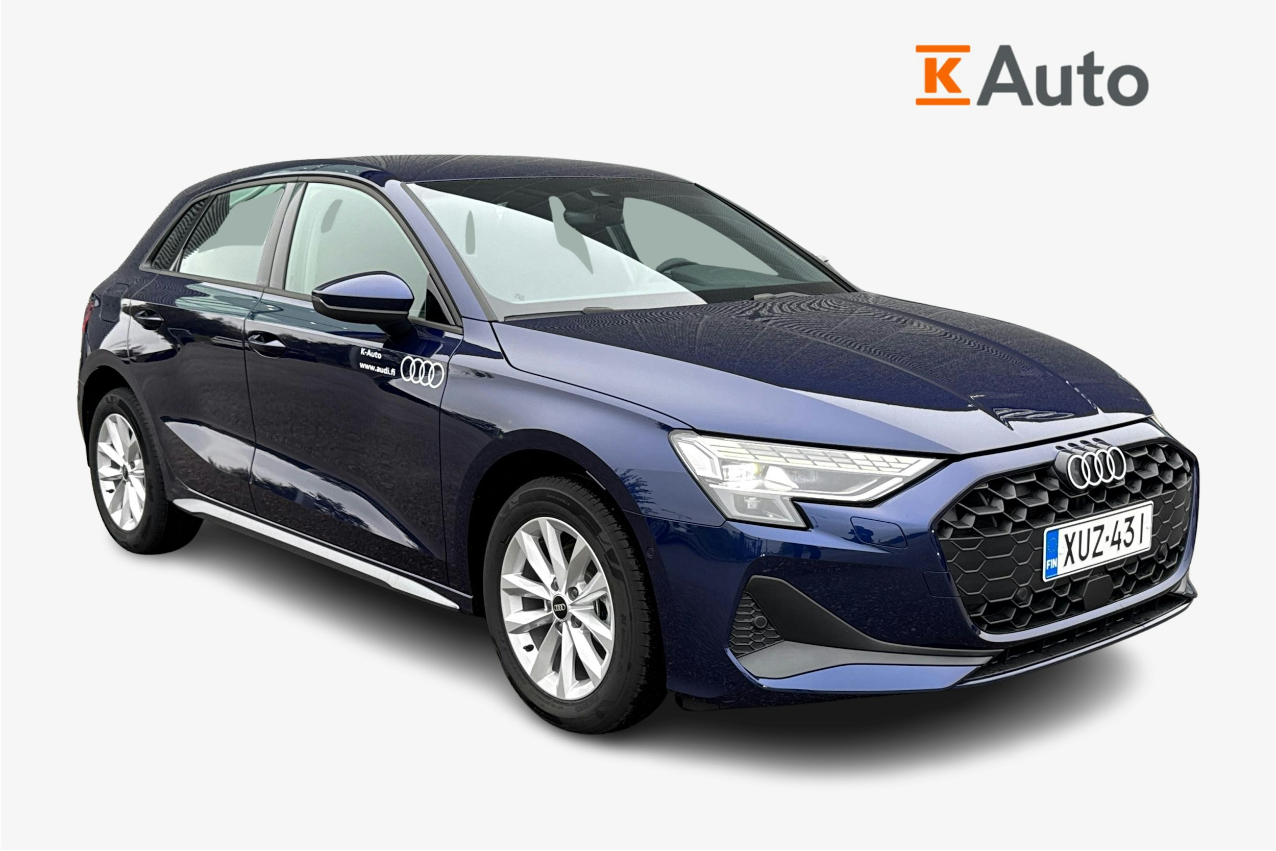 sininen Audi A3 2025 kuva 1.