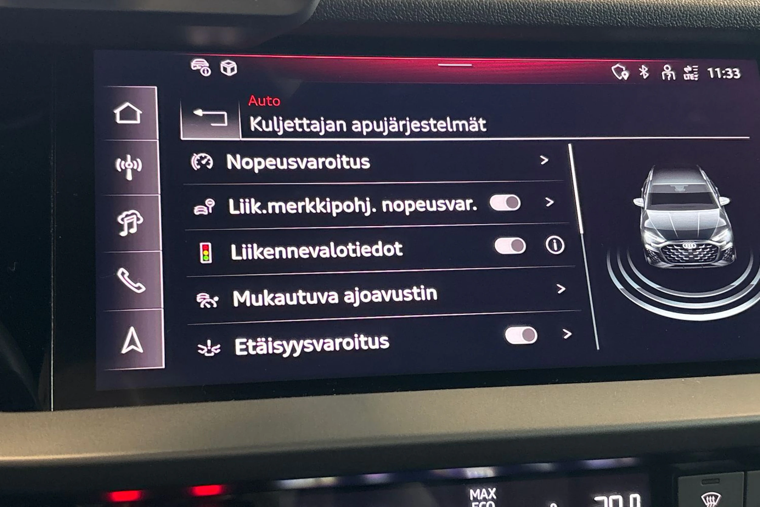 sininen Audi A3 2025 kuva 35.