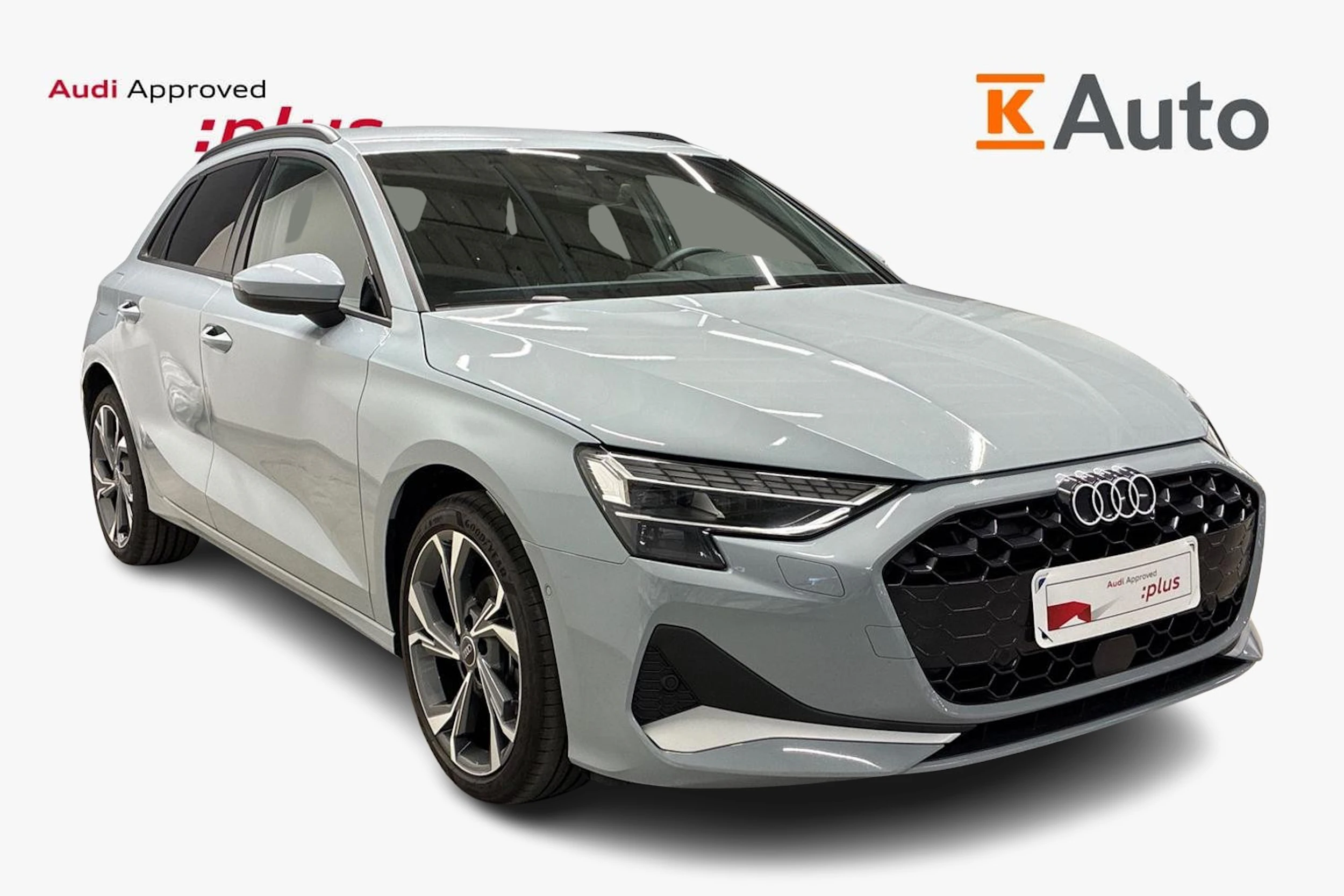 Harmaa Audi A3 2025 kuva 1.