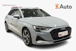 Harmaa Audi A3 2025 kuva 1.