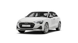 valkoinen Audi A3 2025 kuva 1.