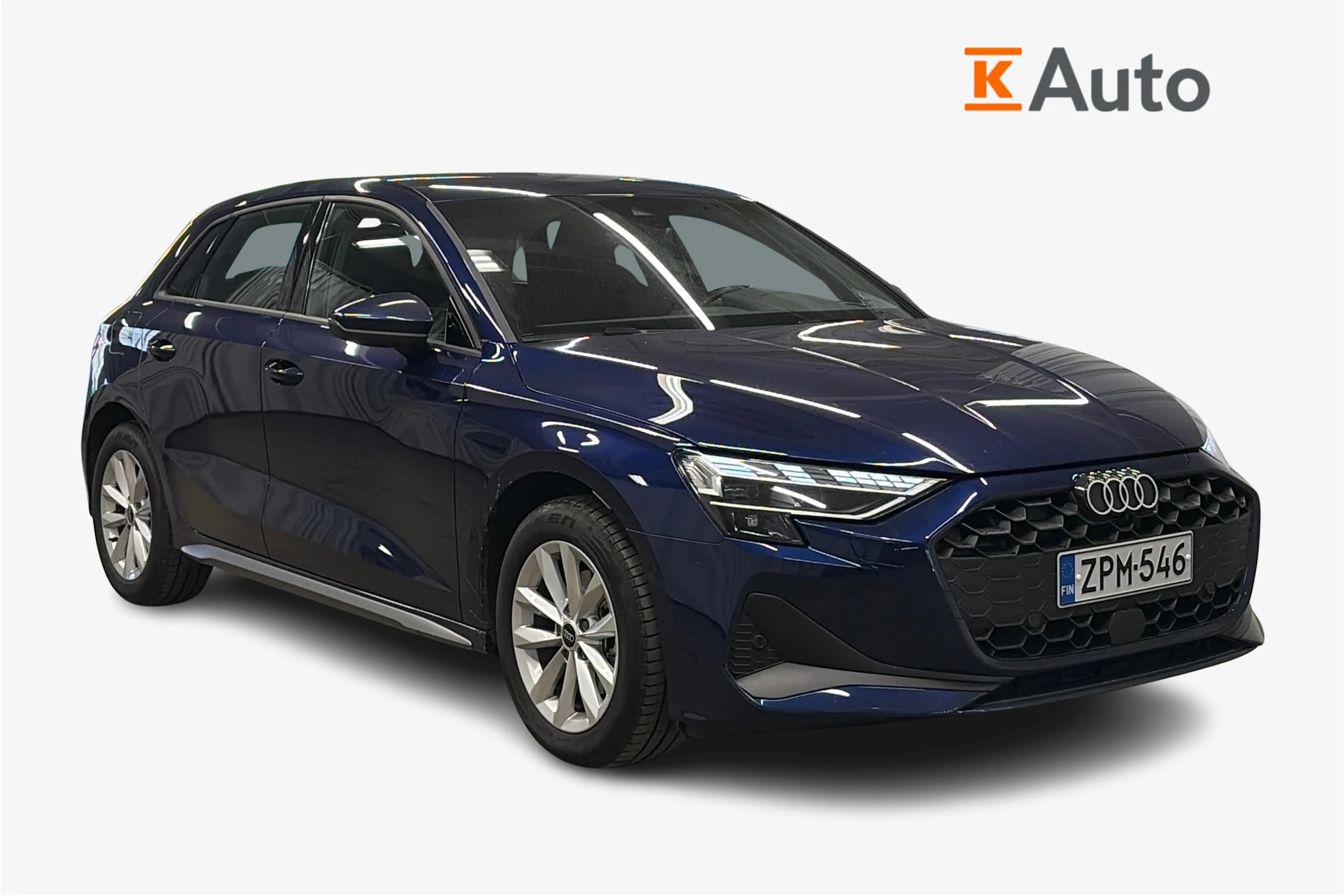 sininen Audi A3 2025 kuva 1.
