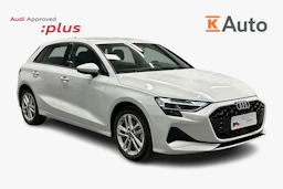 valkoinen Audi A3 2026 kuva 1.