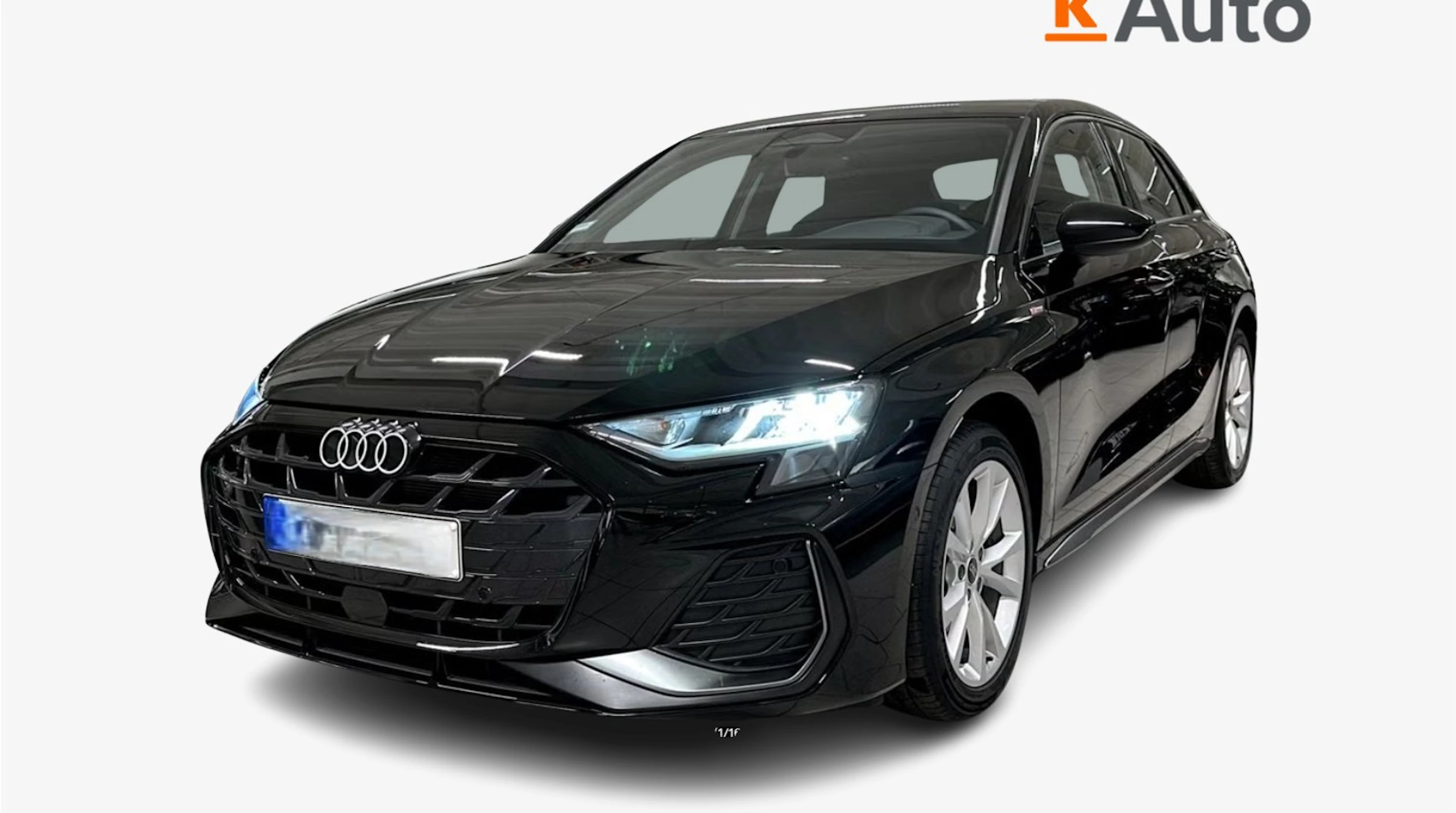 musta Audi A3 2026 kuva 1.