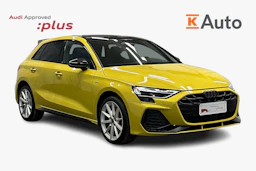 keltainen Audi A3 2026 kuva 1.