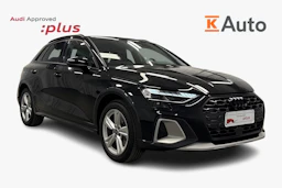 musta Audi A3 2026 kuva 1.