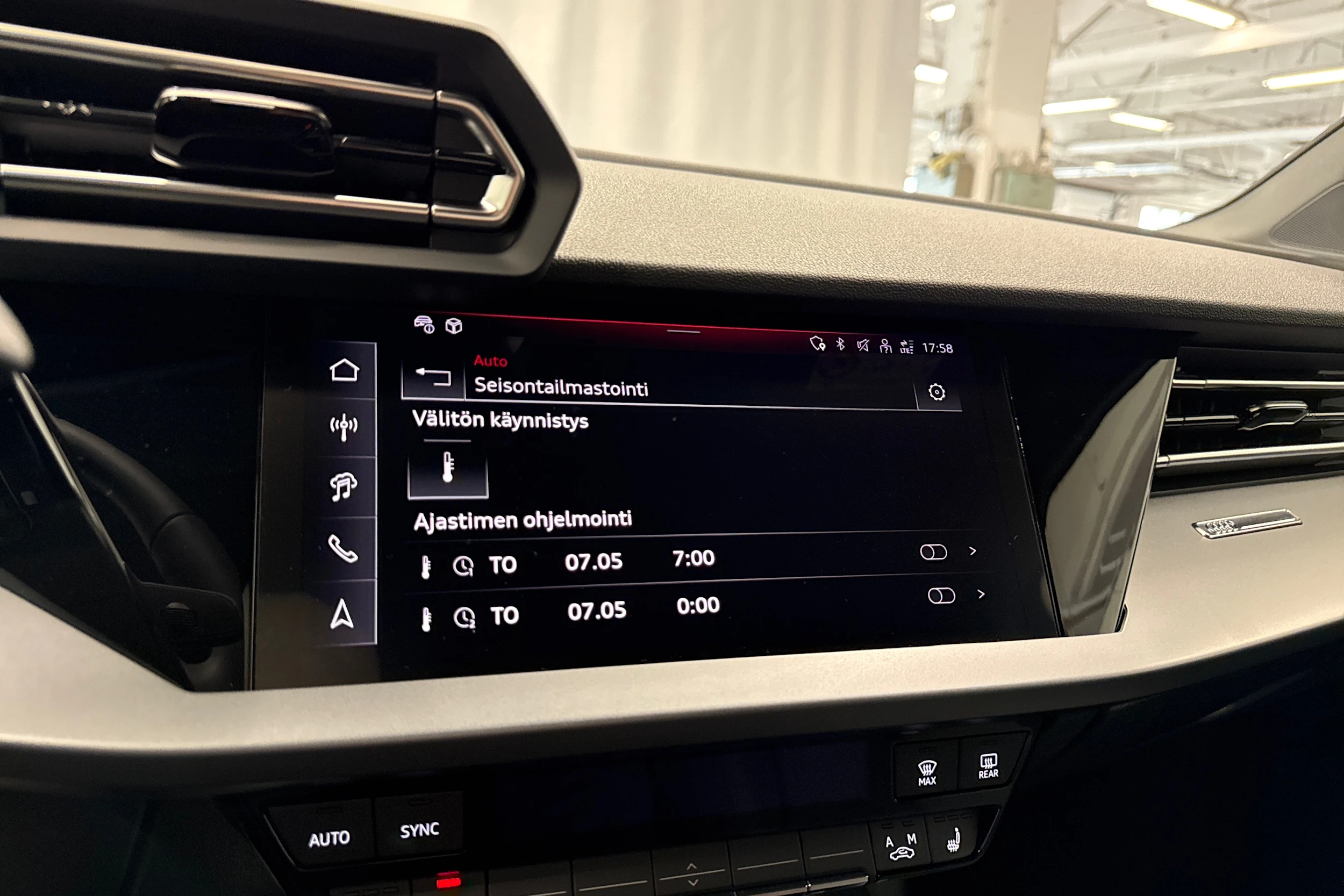 musta Audi A3 2026 kuva 20.