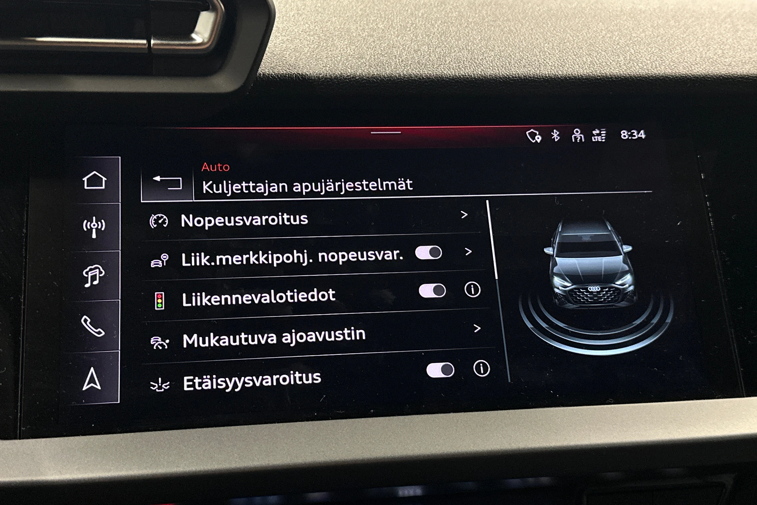 harmaa Audi A3 2026 kuva 23.