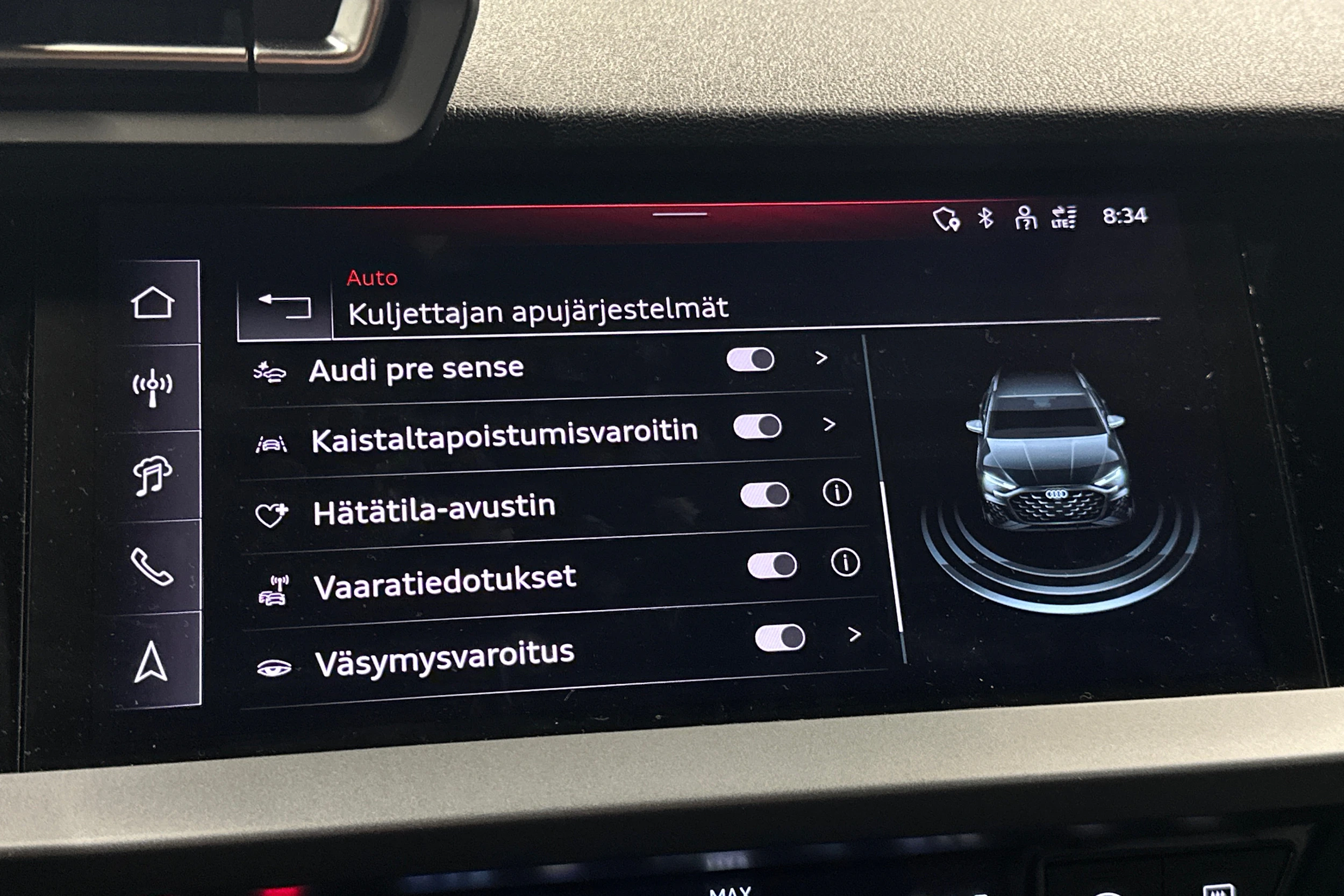 harmaa Audi A3 2026 kuva 24.