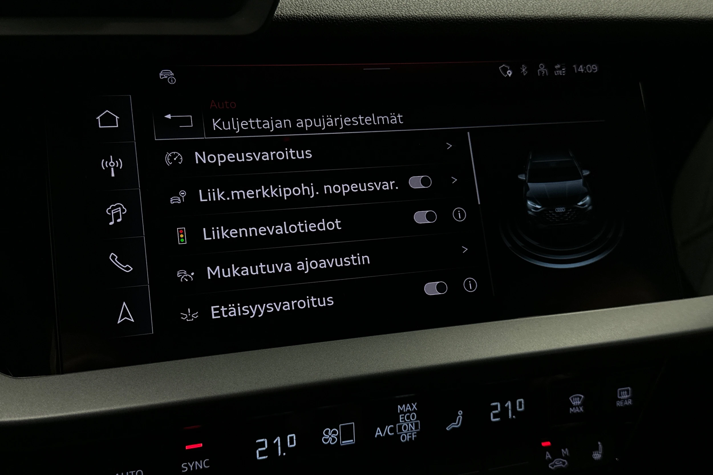 harmaa Audi A3 2026 kuva 28.