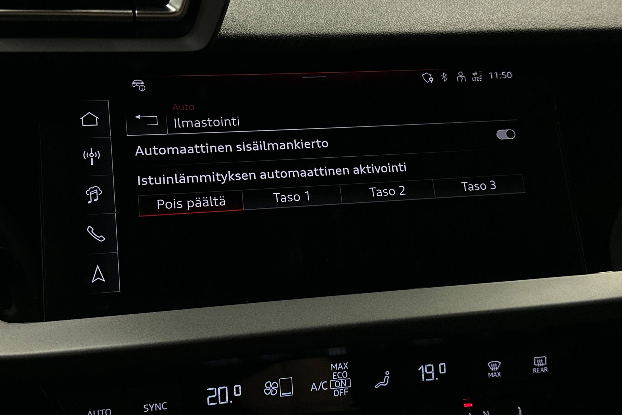 musta Audi A3 2026 kuva 25.
