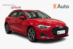 punainen Audi A3 2026 kuva 1.