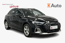 musta Audi A3 2026 kuva 1.