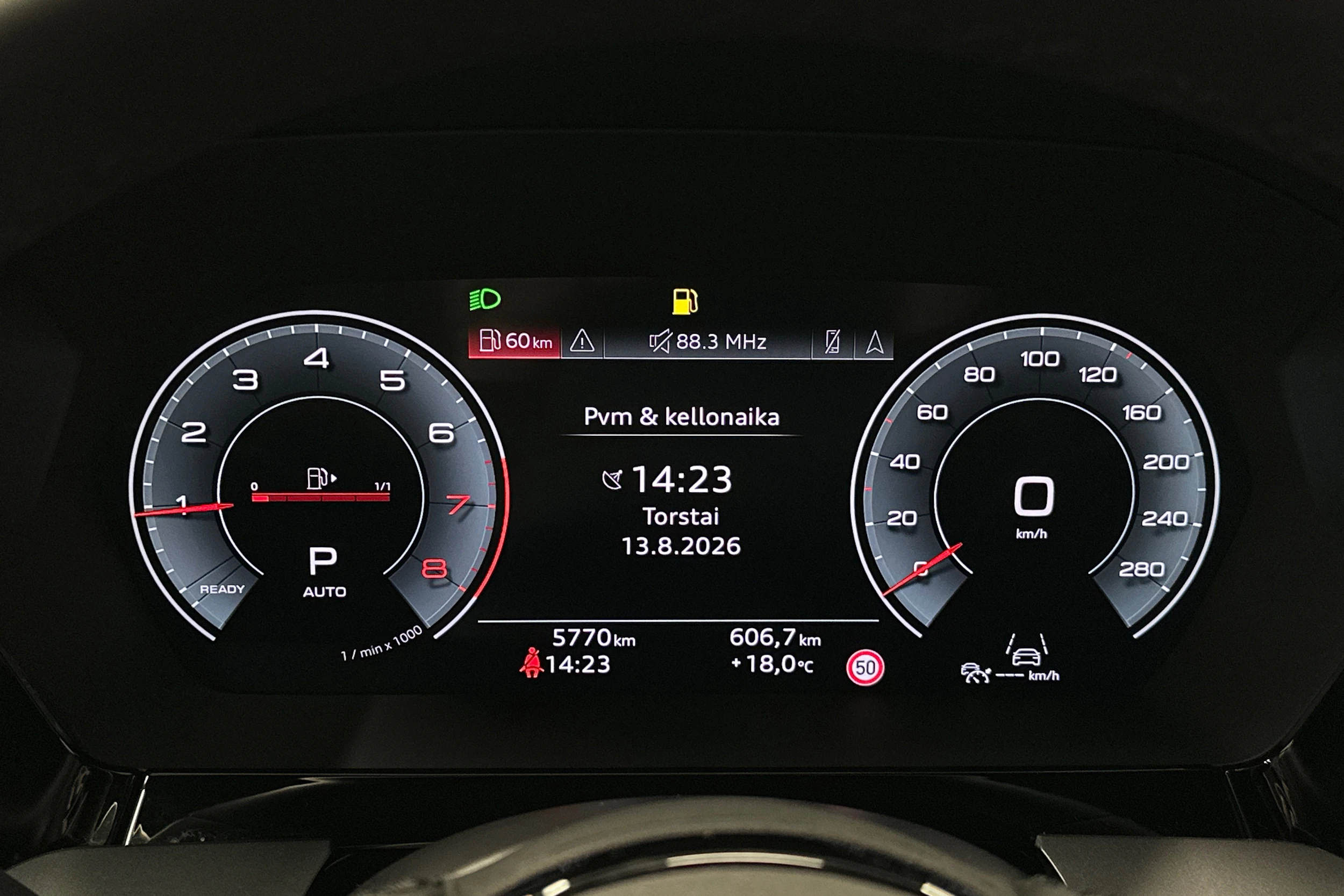 musta Audi A3 2026 kuva 13.