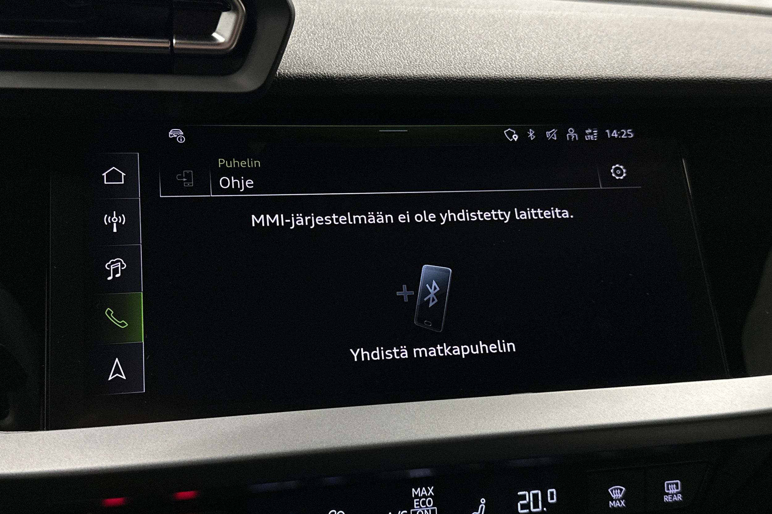 musta Audi A3 2026 kuva 22.