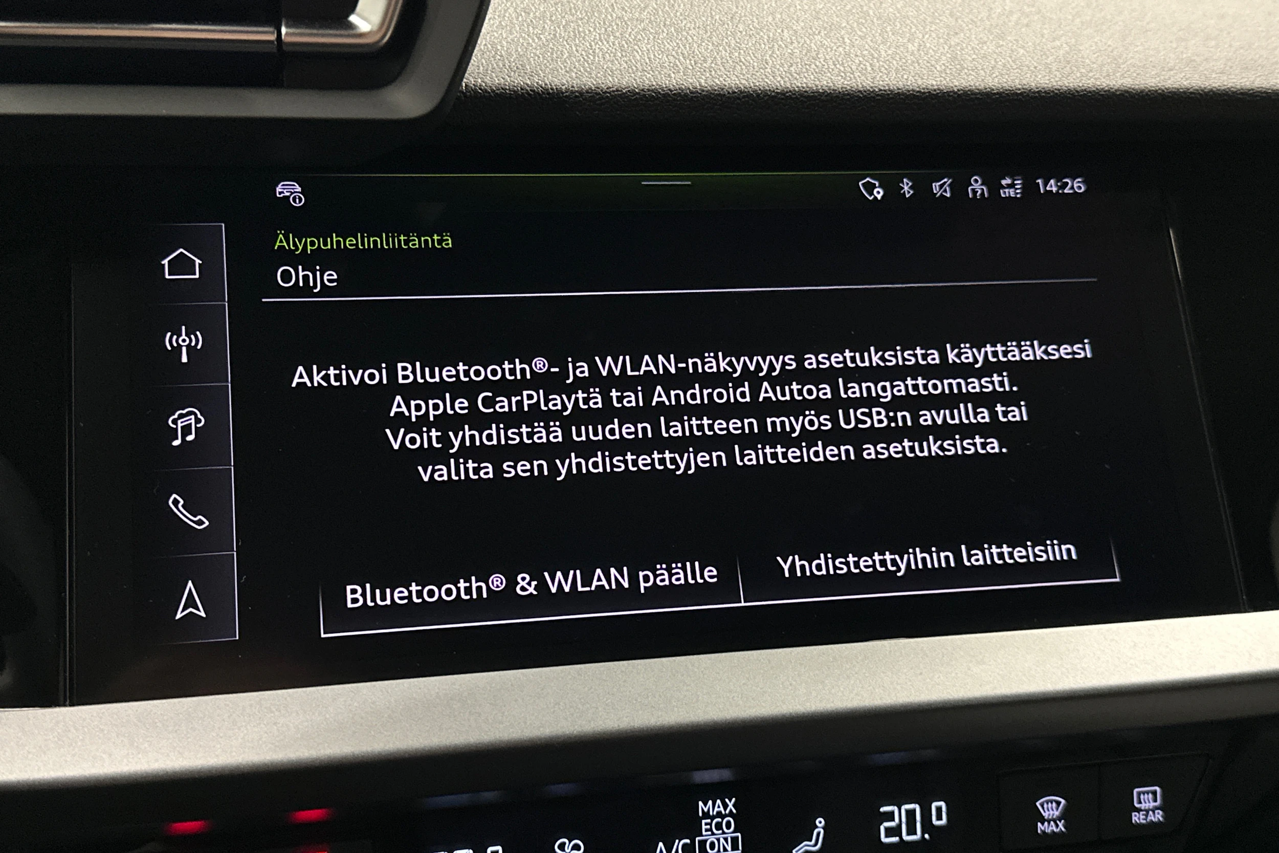 musta Audi A3 2026 kuva 24.