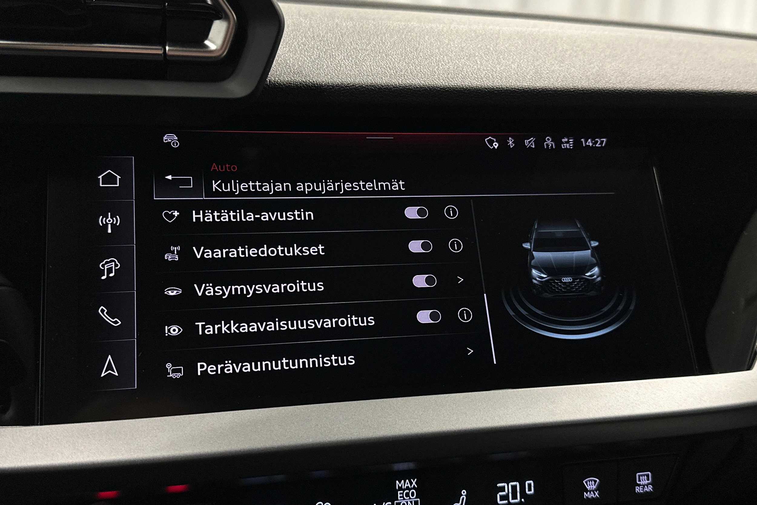 musta Audi A3 2026 kuva 30.