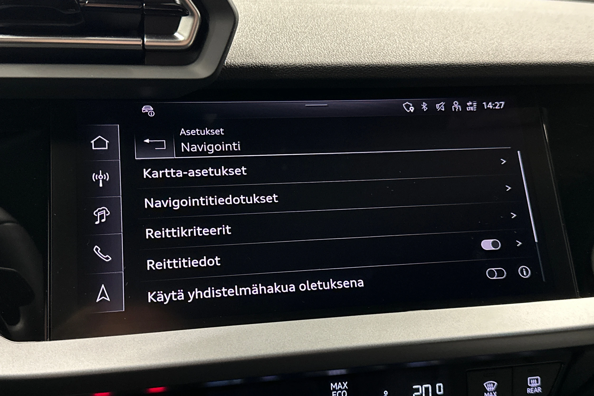 musta Audi A3 2026 kuva 32.