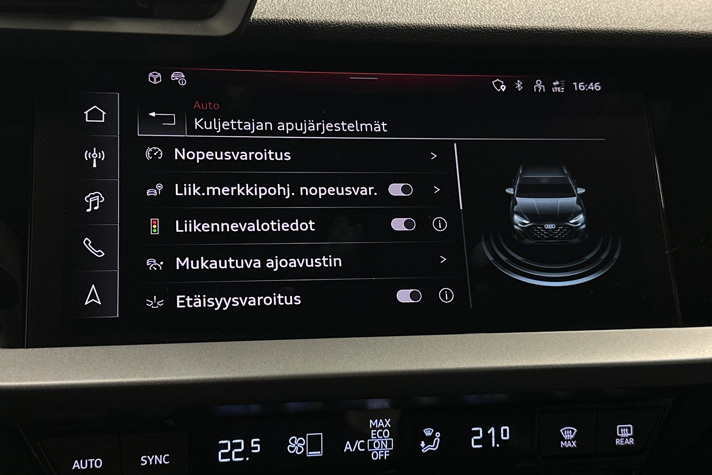vihreä Audi A3 2026 kuva 29.