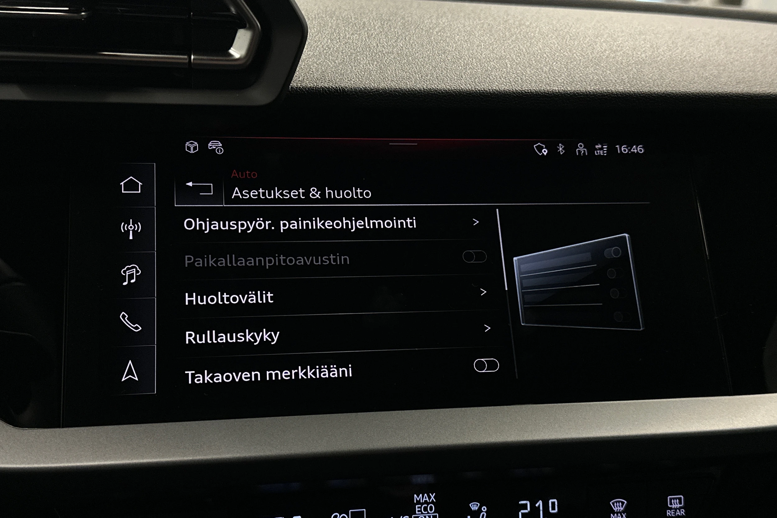 vihreä Audi A3 2026 kuva 31.