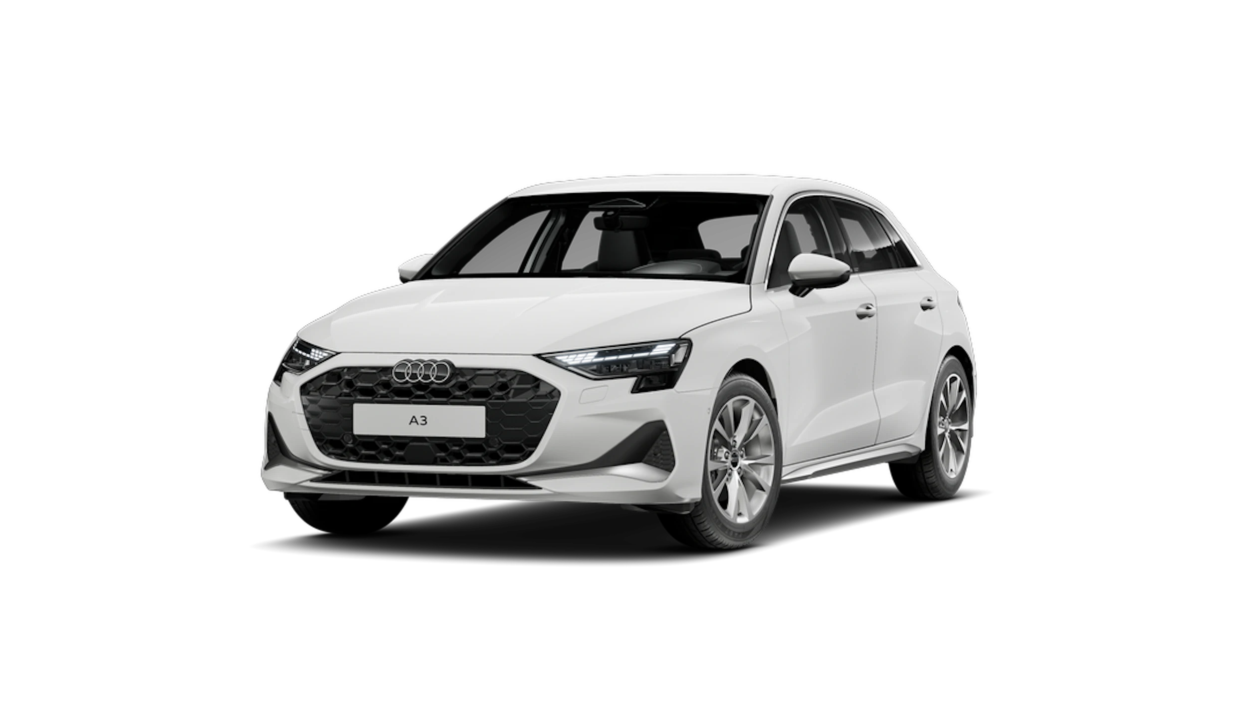 Briljantinmusta Audi A3 Sportback 2026 kuva 1.