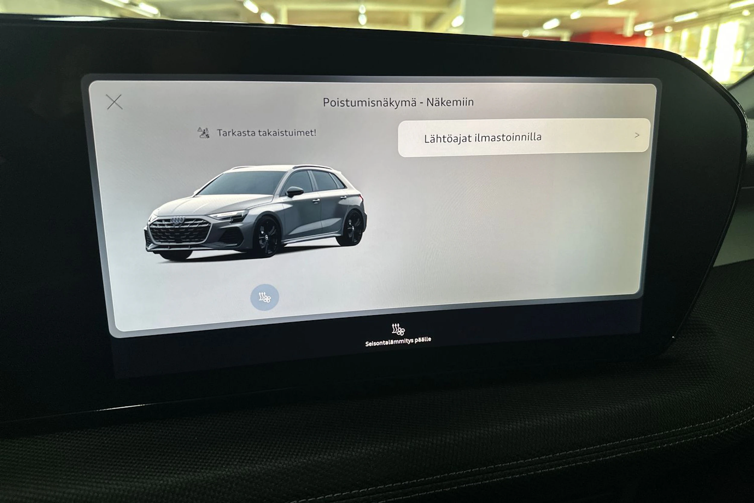 valkoinen Audi A3 2026 kuva 28.