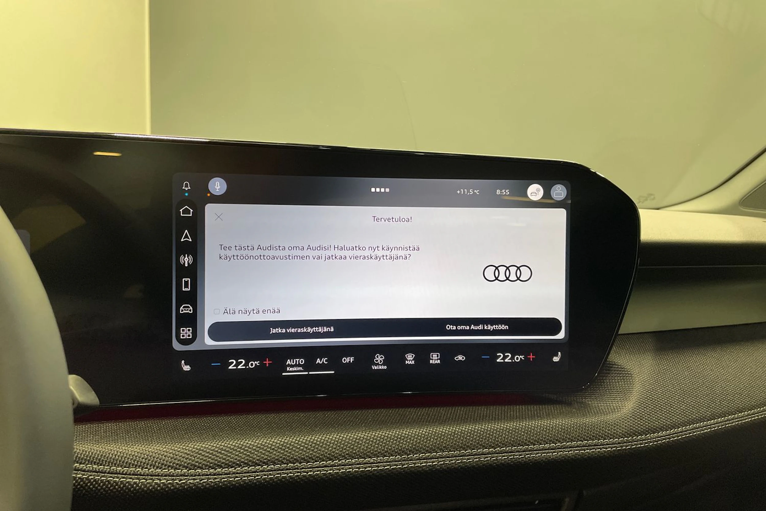 musta Audi A3 2026 kuva 15.
