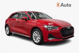 met. punainen Audi A3 2026 kuva 1.