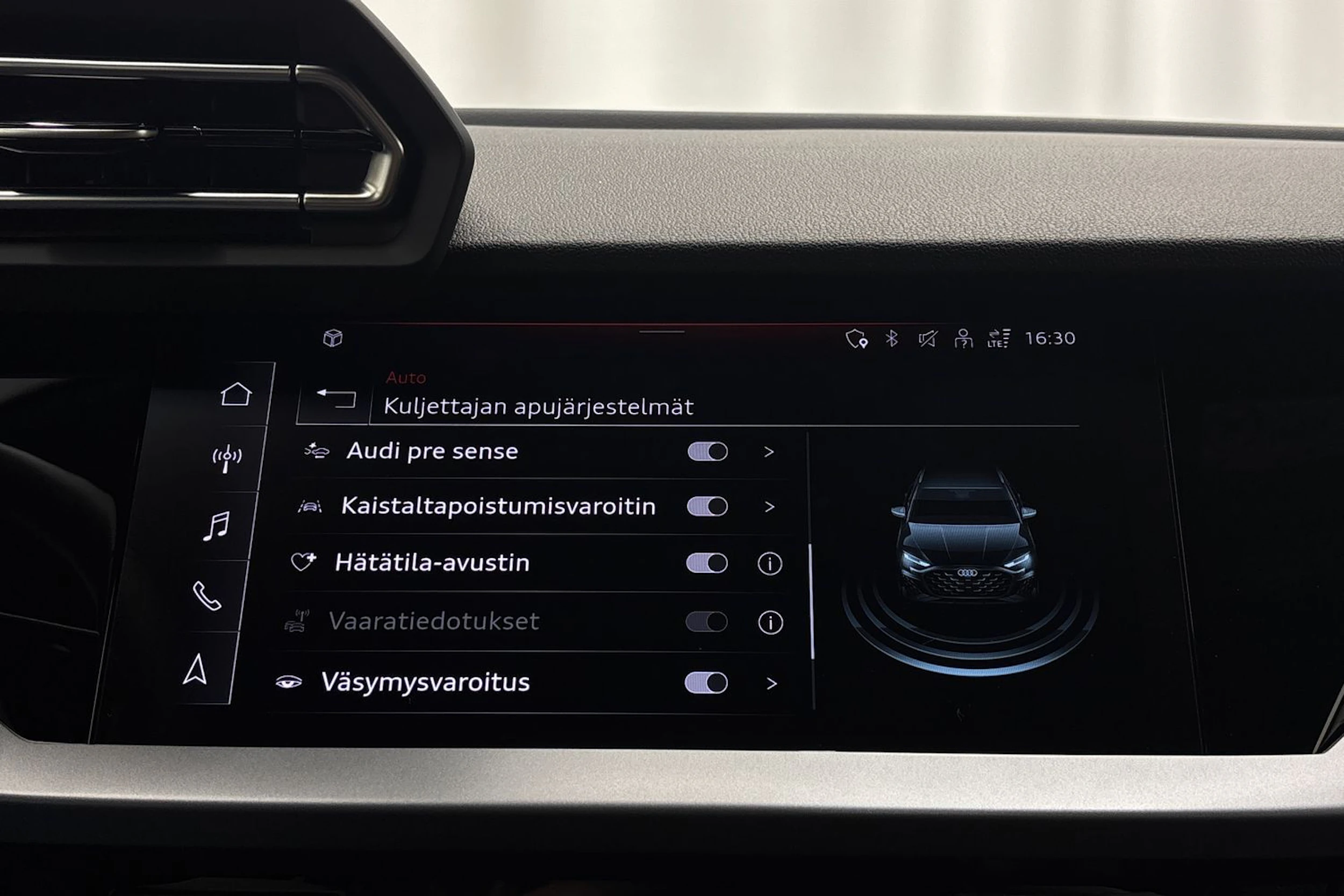 musta Audi A3 2026 kuva 20.