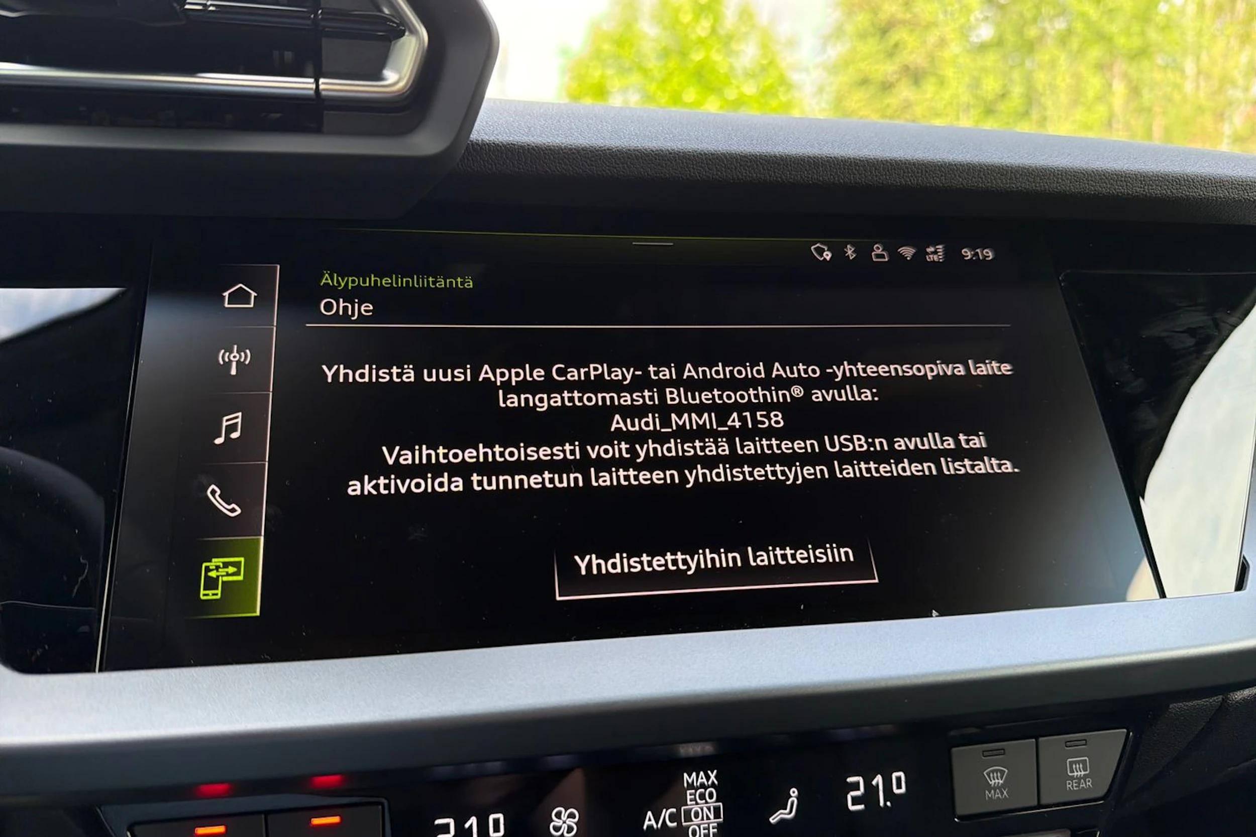 sininen Audi A3 2026 kuva 19.