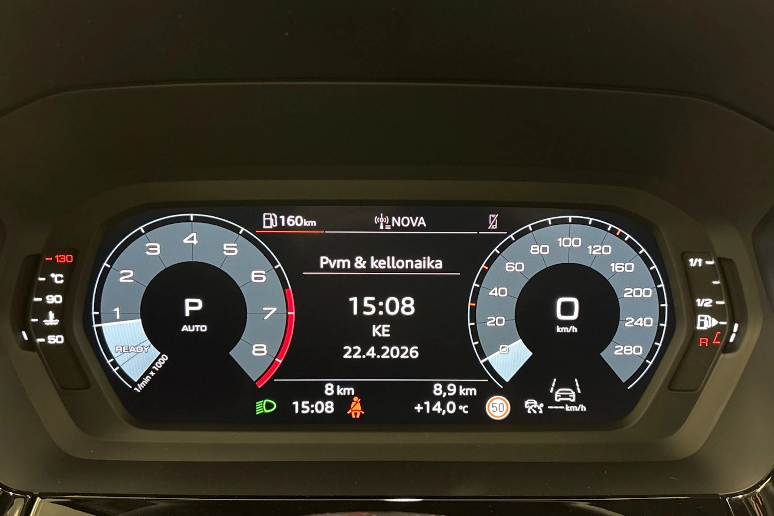 met. harmaa Audi A3 2026 kuva 16.